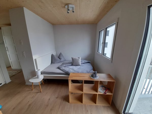 Charmantes möbliertes Appartement mit Balkon in Kleinwohnanlage 4