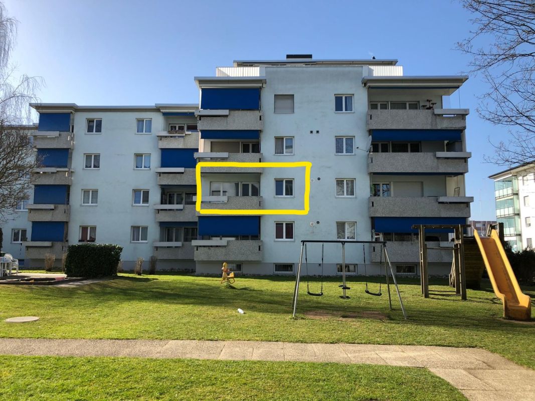 Bright and friendly apartment with balcony