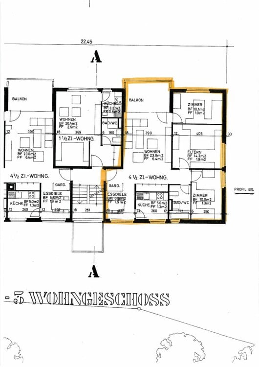 Frisch sanierte 4.5-Zimmer-Wohnung an ruhiger Lage von Bronschhofen 12