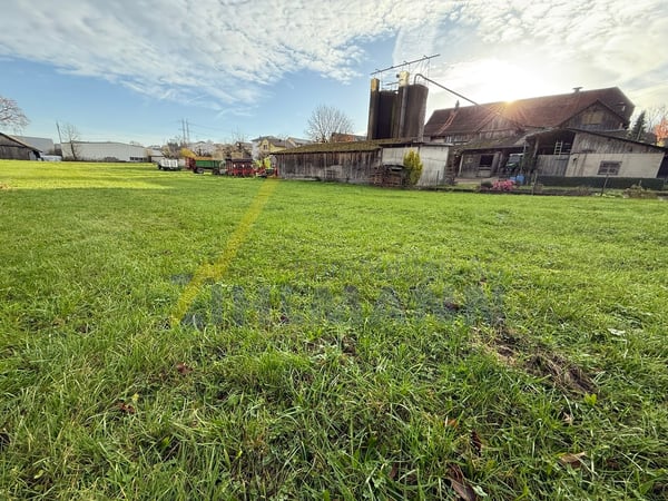 Grosszügiges Bauland mit Bauernhaus 1