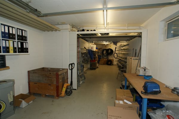 Gewerberäume zur Miete in Amriswil – Lagerraum mit Büro und WC 13