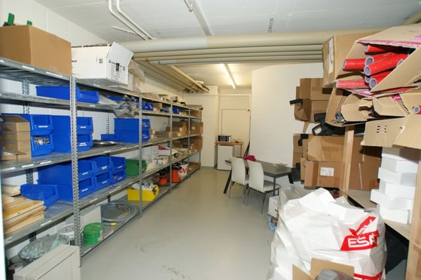 Gewerberäume zur Miete in Amriswil – Lagerraum mit Büro und WC 15
