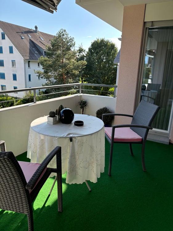 2.5-Zimmer-Wohnung - möbliert - mit Balkon in Buchs Zürich 22