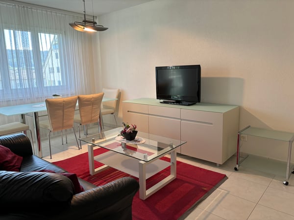 2.5-Zimmer-Wohnung - möbliert - mit Balkon in Buchs Zürich 3