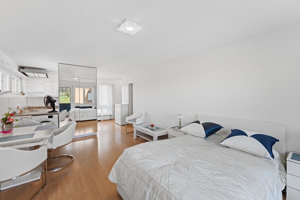 Möblierte 1.5-Zimmer-Wohnung mit Balkon in Dällikon Zürich 2