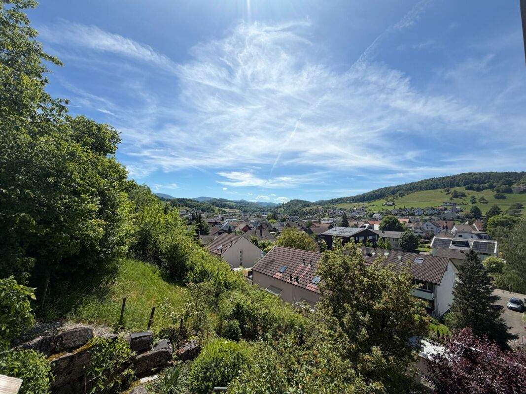 Gepflegte Doppelhaushälfte an leicht erhöhter, sonniger Lage mit unverbaubarer Aussicht