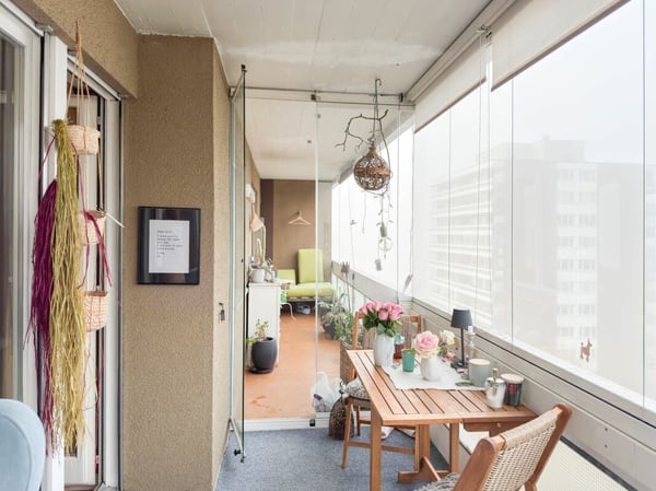 1½-Zimmer Wohnung im 10. Stock 12