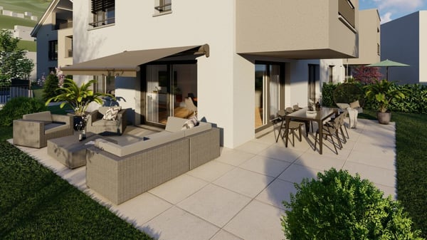 4 1/2-Zimmer Doppeleinfamilienhaus in ländlicher Umgebung 2