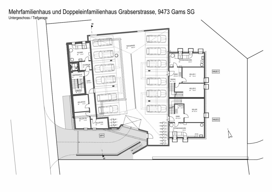 4 1/2-Zimmer Wohnung im 1. Obergeschoss, in Gams