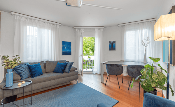 Möblierte 1.5-Zimmer-Wohnung mit Balkon und Garage in Arbon 11