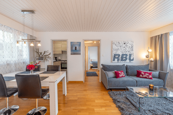 Möblierte 1.5-Zimmer-Wohnung mit Balkon in St. Gallen 1