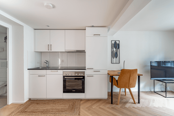 Möblierte Studio 2.5-Zimmer-Wohnung in Fussgängerzone Stadt St. Gallen 2