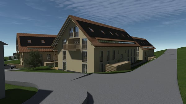 Neubauprojekt für INVESTOREN : Wohnüberbauung 3 MFH mit 27 Wohnungen im Kanton Zürich 4