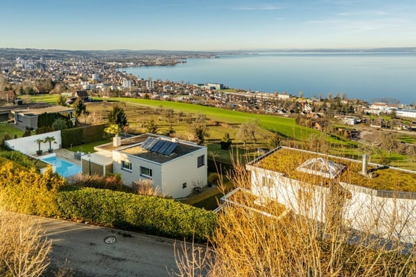 RARITÄT, UNVERBAUBAR & SEESICHT WOHIN DAS AUGE REICHT Grundstück inkl. bewilligtem Projekt für Ihre private Residenz mit höchster Privatsphäre 3