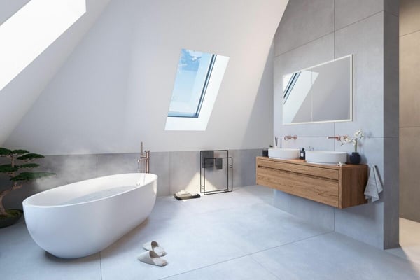 LETZTE WOHNUNG: Einzigartiges Juwel mit 360° Stadtsicht: Neubau - 1.5 Zimmer Dachgeschosswohnung mit überhohen Räumen und luxuriösem Innenausbau 5