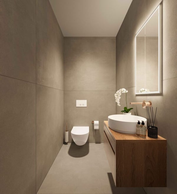 LETZTE WOHNUNG: Einzigartiges Juwel mit 360° Stadtsicht: Neubau - 1.5 Zimmer Dachgeschosswohnung mit überhohen Räumen und luxuriösem Innenausbau 6