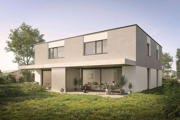 NEUBAU-DEFH: Modernes, sonniges 1.5 Zimmer einseitg angebautes Einfamilienhaus - ruhiges und familienfreundliches Quartier 6