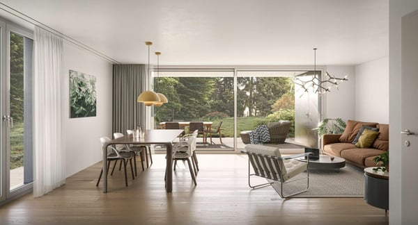 NEUBAU-DEFH: Modernes, sonniges 1.5 Zimmer einseitg angebautes Einfamilienhaus - ruhiges und familienfreundliches Quartier 2