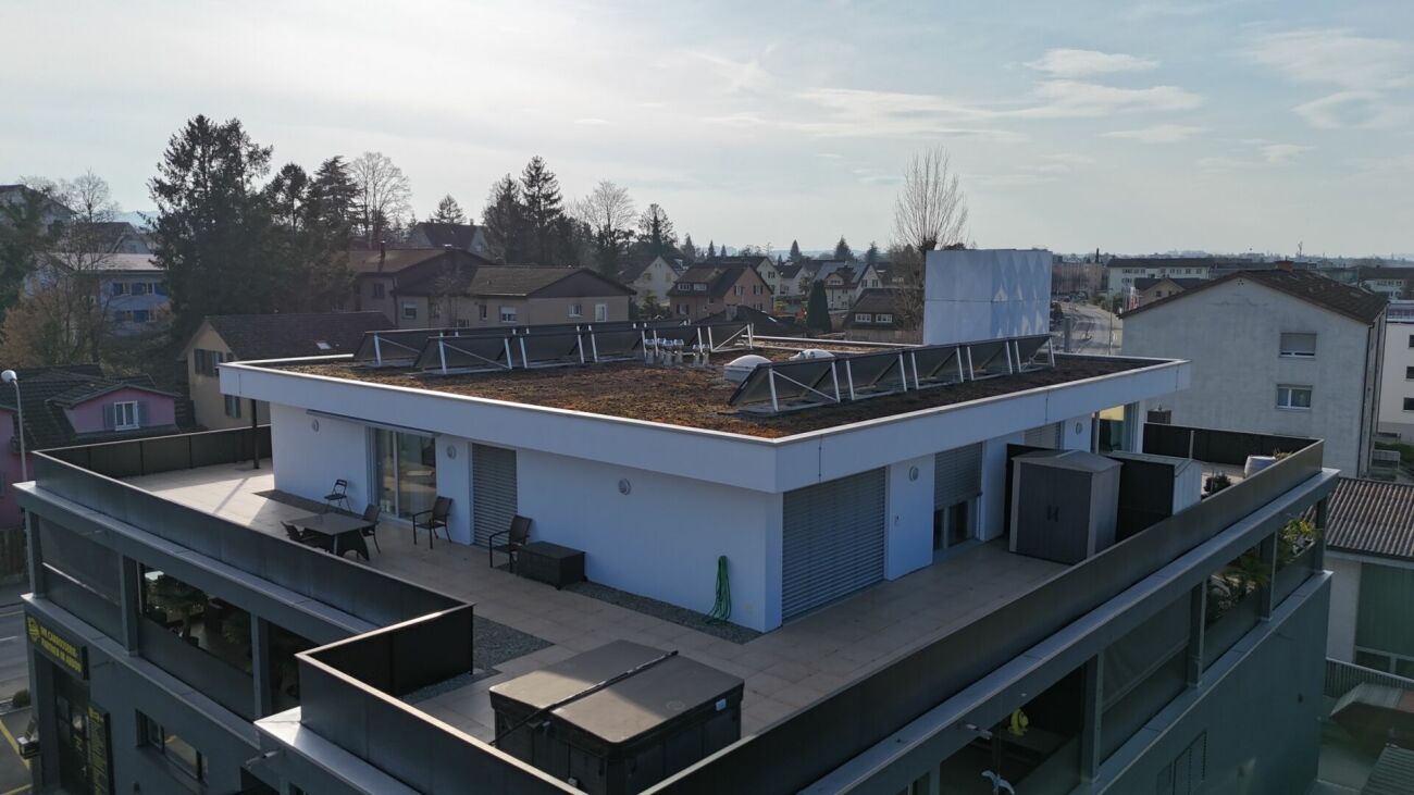 Wohnen über den Dächern von Arbon - Attika mit Weitblick