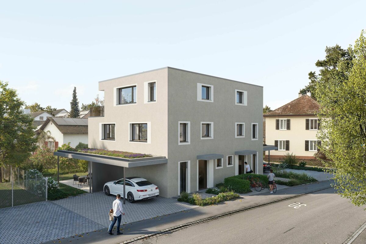 letzte 5.5-Zi. Doppelhaushälfte - Minergie-P-zertifiziertes Neubau-DEFH