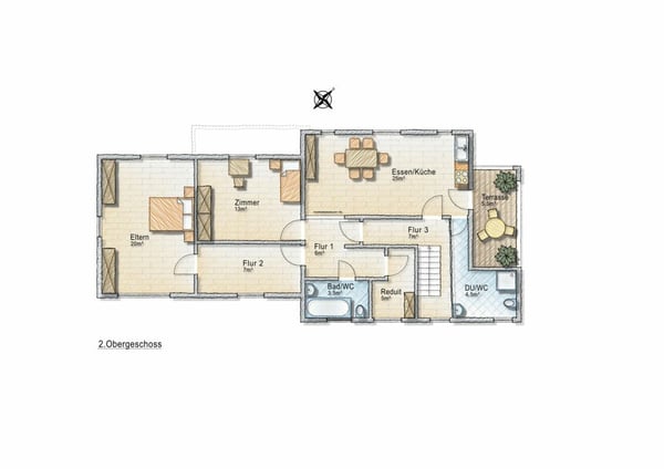 Modernisierte 3.5-Zimmer Dachwohnung mit Balkon und Traumaussicht 13