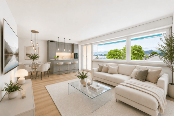 FAMILIENFREUNDLICHE, HOCHWERTIG RENOVIERTE, MODERNE 4.5-ZIMMER-WOHNUNG IN MEHRFAMILIENHAUS MIT LIFT 1