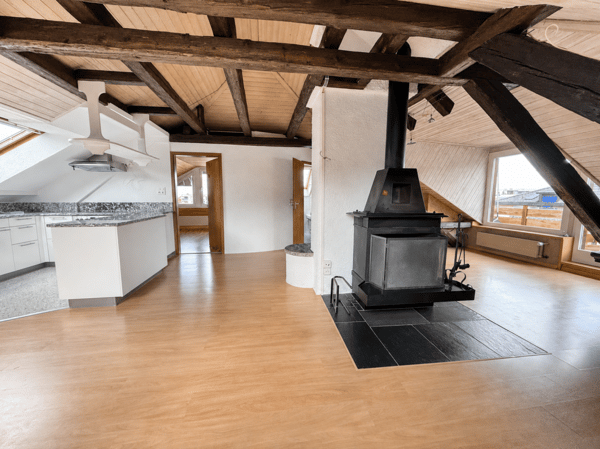 2.5-Zimmer Dachwohnung mit grosser Dachterrasse sehr zentral gelegen 5