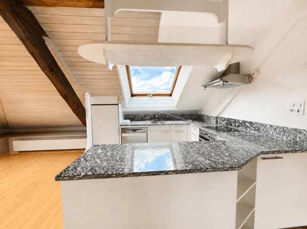2.5-Zimmer Dachwohnung mit grosser Dachterrasse sehr zentral gelegen 7