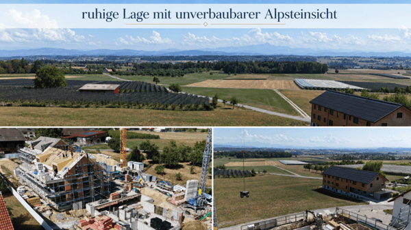 ruhige Lage und unverbaubarer Alpsteinblick - Neubau 3.5-Zi. Dachwohnung
