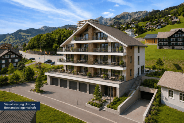 VIEL POTENZIAL AN BESTER LAGE: HOTEL TOGGENBURG MIT TRAUMAUSSICHT UND IDEALER STRUKTUR 2