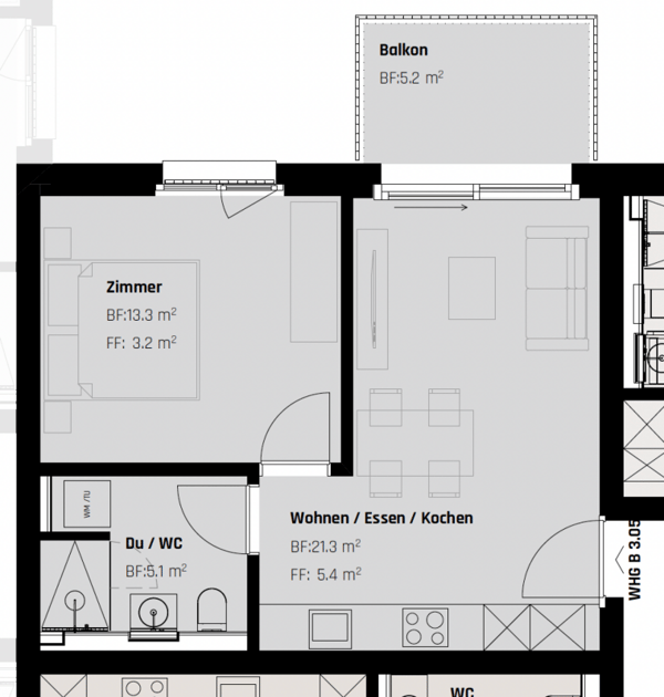 NEUBAU: Luxuriöse 2.5-Zimmer Wohnung für Menschen mit Ansprüchen 8