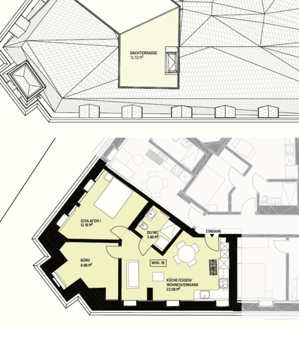 EXKLUSIV: 3.5-Zimmer Wohnung mit modernem Ausbaustandard und einzigartiger Dachterrasse 8