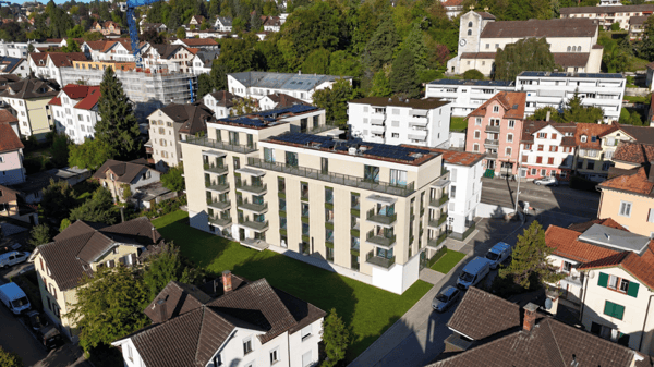 ERSTBEZUG per 01.11: Exklusiver Neubau im Zentrum von St. Gallen 1