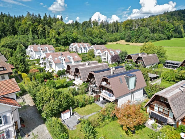Grosses Doppeleinfamilienhaus in grüner Umgebung 2