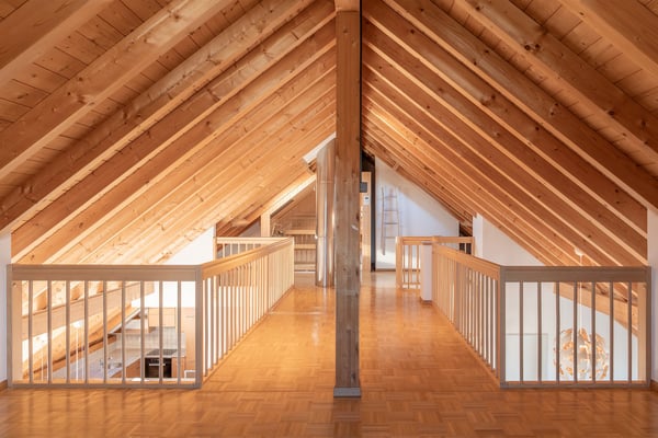 Grosse 4-Zimmer-Maisonette-Wohnung mit Sauna und herrlicher Aussicht in Schüpfen 14