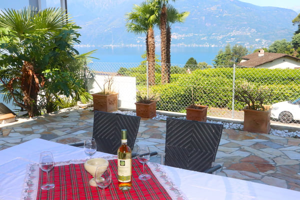 Ihre Ferienwohnung mit fantastischer Terrasse, Appartamento con vista lago 1