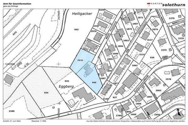 erhöht gelegen, herrliche Weitsicht und mit viel Sonne 1
