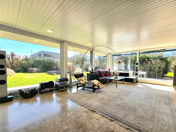 Mid century Villa nahe Zürich, in nur 32 Minuten staufrei am Flughafen 14