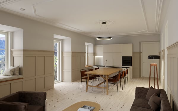1.5-Zimmer-Wohnung im Turmhaus – Projekt Rigi Des Alpes 3