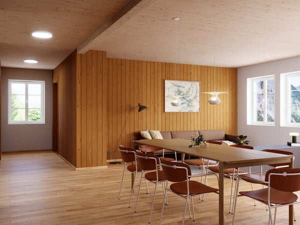 3.5-Zimmer-Wohnung im 2. OG der Residenz Posthaus – Projekt Posthaus Urigen 10