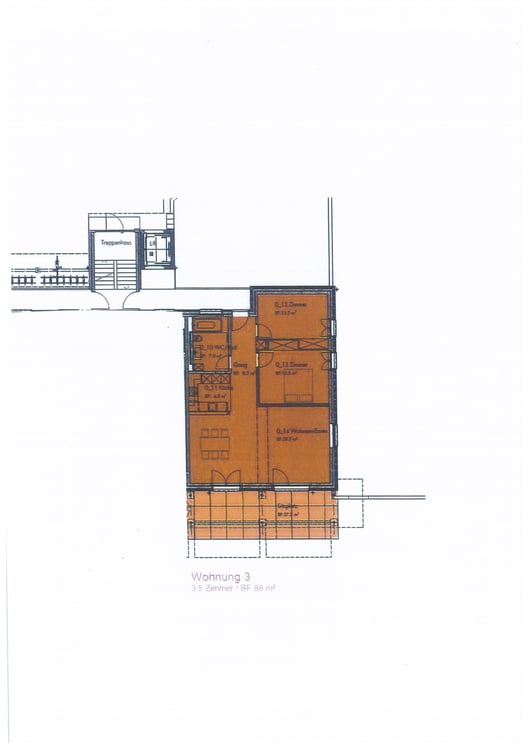 Helle 3.5-Zimmer-Wohnung mit Sitzplatz 11