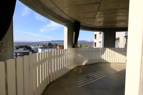 8.5 Zimmerwohnung im Herzog & De Meuron Turmhaus im Zellweger Park 6