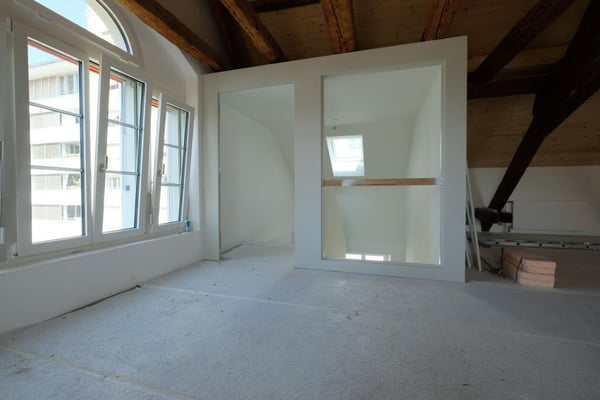 Helles Atelier- / Büroräumlichkeit im Dachgeschoss, Turbinenweg 1 5