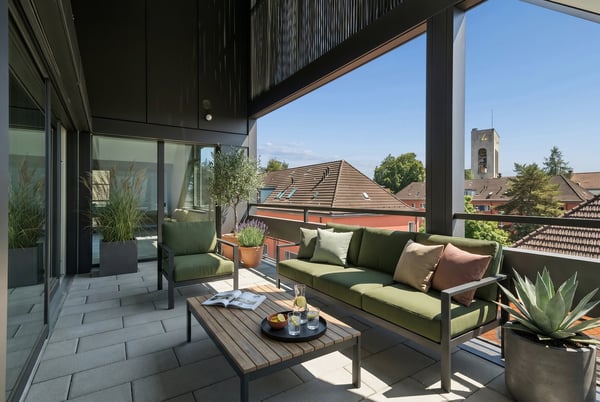 Modernes 3.5-Zimmer-Duplex-Wohnung im Neubau an der Scheuchzerstrasse, Zürich 15