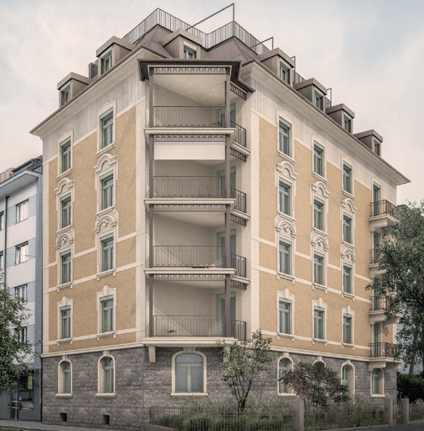 Grosszügige, neu sanierte 3.5-Zimmerwohnung im Herzen des Zürcher Seefelds 1