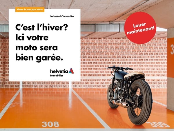 Places de parking moto dans un garage collectif sécurisé 1