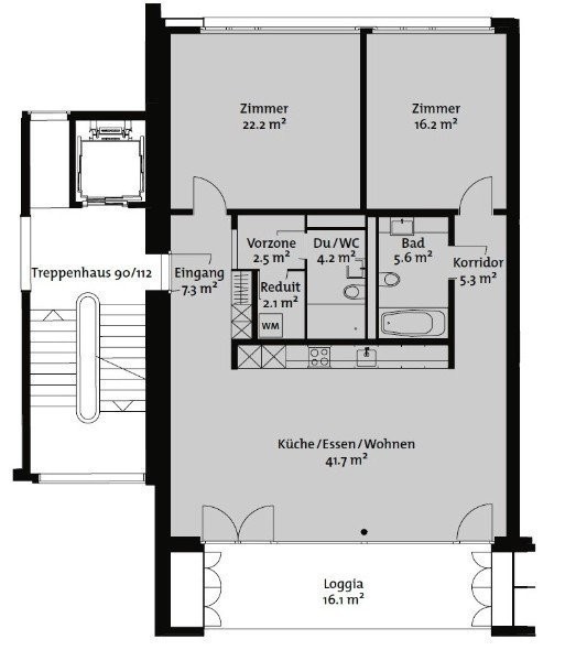 Elegante Wohnung mit Loggia 7