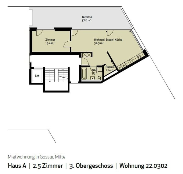 Diese Singlewohnung im Gossauer-Zentrum wartet auf Sie! 6