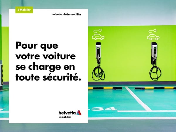 Place de parc avec borne électrique à louer dans garage souterrain. 1