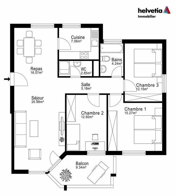 Offrez-vous un appartement rénové en 2017! 9